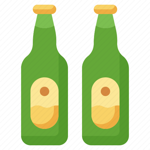 Bottle, alcoholic, and, beer, restaurant, food, wine icon - Download on Iconfinder