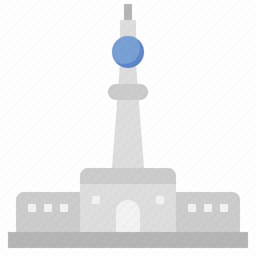 Fernsehturm, architectonic, berlin, architecture, germany, city, landmark icon - Download on Iconfinder