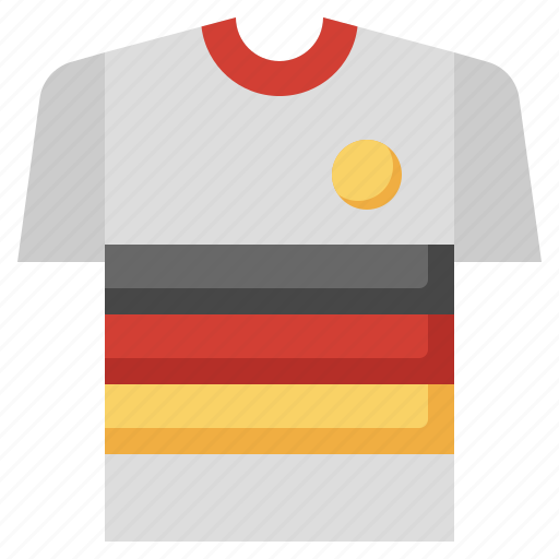 Uniform, team, fashion, germany, tshirt, football icon - Download on Iconfinder