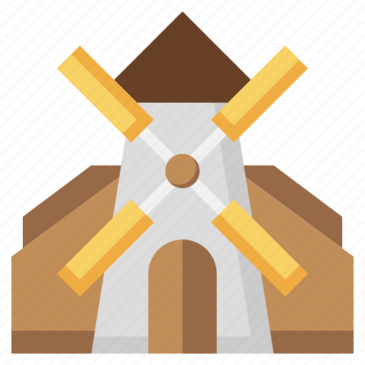 Windmill, architecture, gardening, energy, city, wind, farming icon - Download on Iconfinder