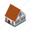 architecture, germany, house, isometric, old, wall, wood 