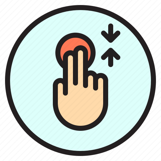 Creen, finger, gesture, mobile, scroll, touch icon - Download on Iconfinder