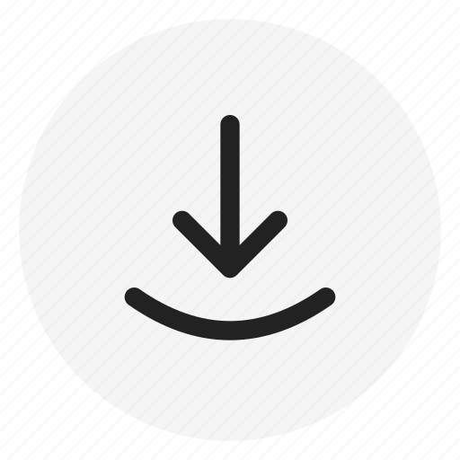 Arrow, download, gesture, press icon - Download on Iconfinder