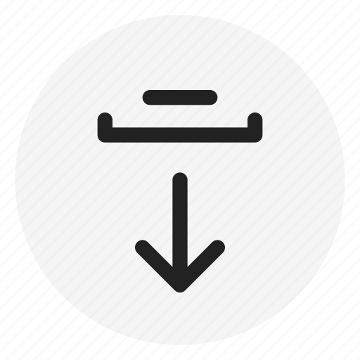Arrow, device, down, gesture, pull icon - Download on Iconfinder