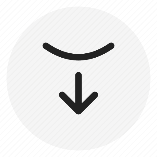 Arrow, down, download, gesture, pull icon - Download on Iconfinder