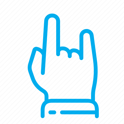Body language, fingers, gestures, interface, music, rock, sign icon - Download on Iconfinder