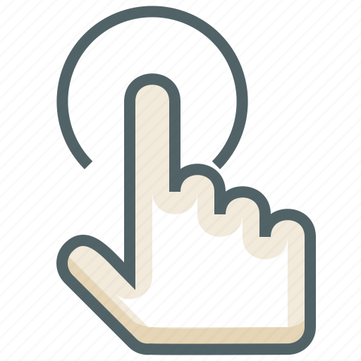 Finger, gestureworks, hold, tap icon - Download on Iconfinder