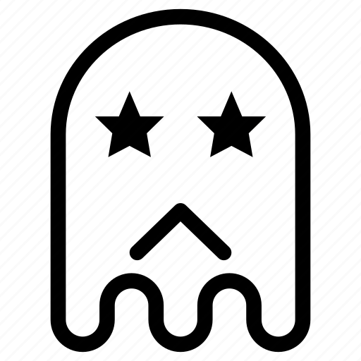 Emoji, emoticon, ghost, star icon - Download on Iconfinder