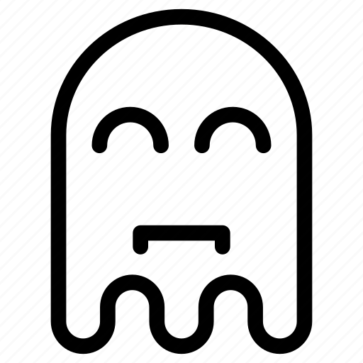 Emoji, emoticon, ghost, happy, sad icon - Download on Iconfinder
