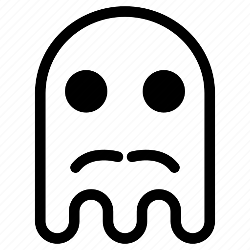 Emoji, emoticon, ghost, mustache icon - Download on Iconfinder