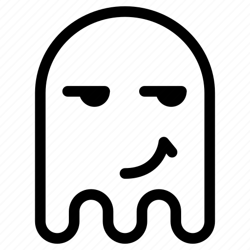 Emoji, emoticon, envy, ghost, smile icon - Download on Iconfinder