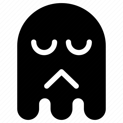 Emoji, emoticon, ghost, sad icon - Download on Iconfinder