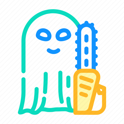 Horror, ghost, halloween, scary, spooky, white icon - Download on Iconfinder
