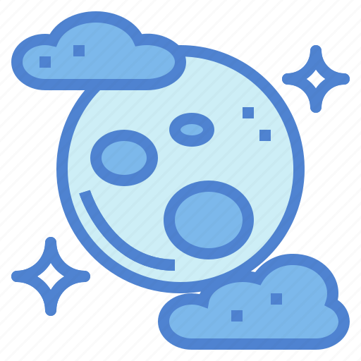 Cloud, full, god, moon icon - Download on Iconfinder