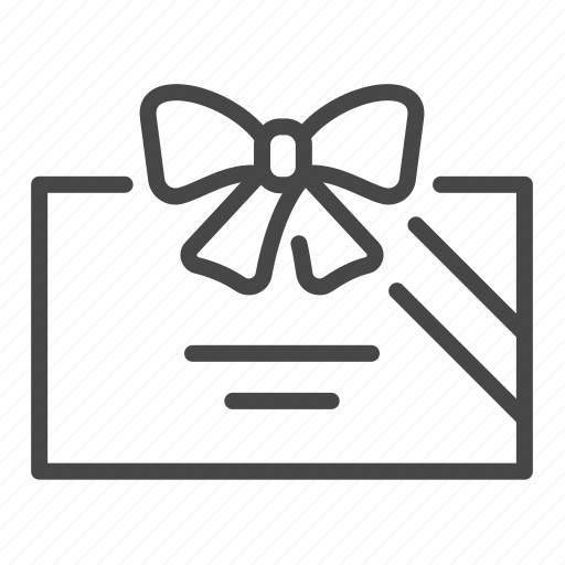 Gift, present, offering, coupon, voucher, discount, card icon - Download on Iconfinder