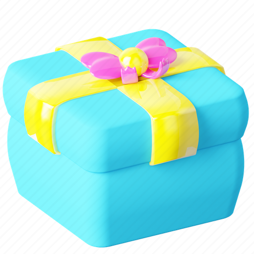 Gift, gift box, festival, present, christmas, surprise, celebration 3D illustration - Download on Iconfinder