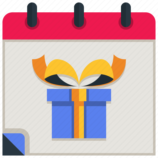 Calendar, surprise, time, date, gift, present icon - Download on Iconfinder