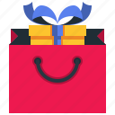 gift, bag, packaging, shopping, box
