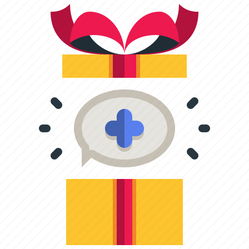 Gift, box, add, present, to, cart, surprise icon - Download on Iconfinder