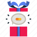 gift, box, cancel, present, birthday, surprise
