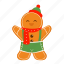 cute, gingerbread, gingerbread man, food, celebration, christmas, happy, xmas, cookies 