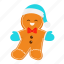 happy, gingerbread, gingerbread man, food, celebration, christmas, xmas, cookies, winter 