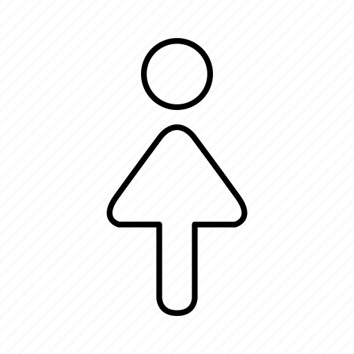 Girl, female, toilet, restroom, lady icon - Download on Iconfinder