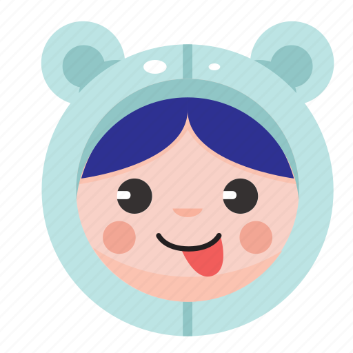 Animal, bear, costume, cute, funny, girl, onesie icon - Download on Iconfinder