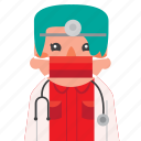 avatar, doctor, girl, hospital, masker, nurse