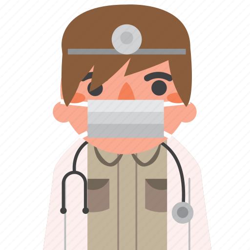 Avatar, doctor, girl, hospital, masker, nurse icon - Download on Iconfinder