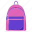 backpack, luggage, school bag, education, school, fashion, style, female, student 