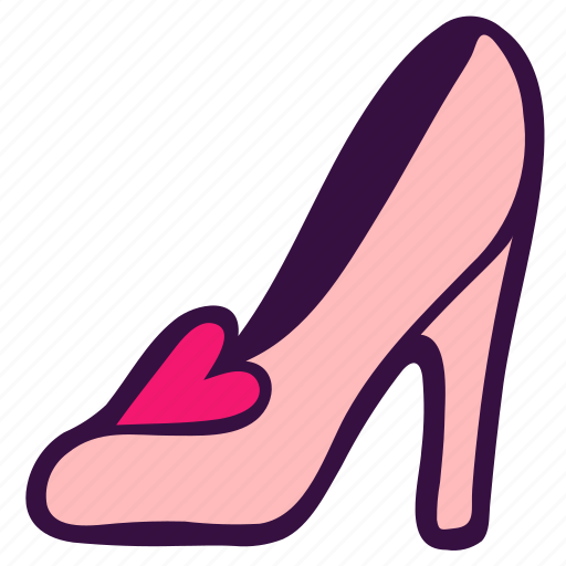 Bride, fashion, woman, footwear, heel, shoes icon - Download on Iconfinder