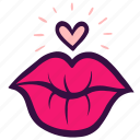 mouth, female, lips, love, kiss