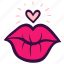 mouth, female, lips, love, kiss 