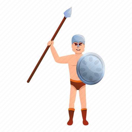 Business, computer, gladiator, retro, spear icon - Download on Iconfinder