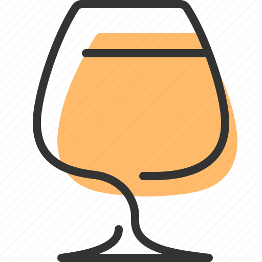 Brandy, glass, drink, alcohol icon - Download on Iconfinder