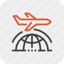 airplane, business, global, international, location, travel, world