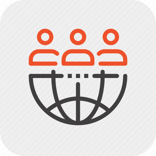 Freelance, global, international, meeting, outsourcing, people, team icon - Download on Iconfinder
