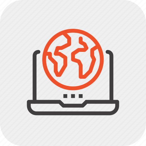 Computer, global, international, internet, laptop, online, technology icon - Download on Iconfinder
