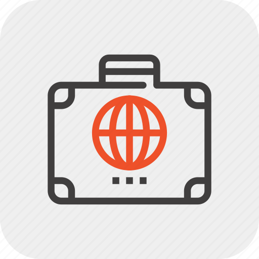 Bag, baggage, global, international, luggage, travel, world icon - Download on Iconfinder