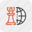 chess, global, international, piece, plan, strategy, world 