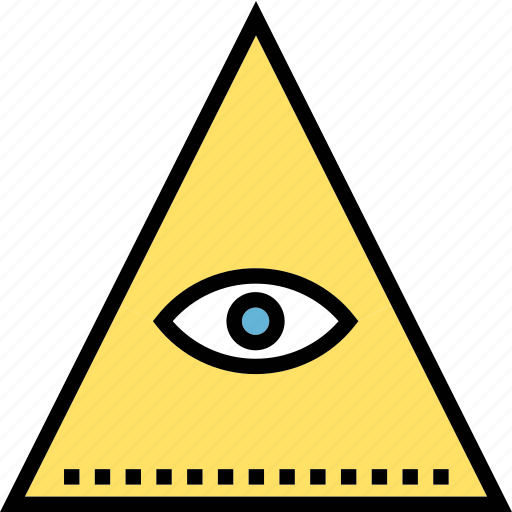 Business, enterprise, eye, global, pyramid, vision icon icon - Download on Iconfinder