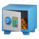deposit, box, savings, safe, storage, safety, password