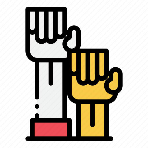 Protest, fist, empowerment, power, autonomy, courage, activist icon - Download on Iconfinder