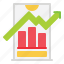 trade, mobile, app, stock, market, growth, phone, statistics, up 
