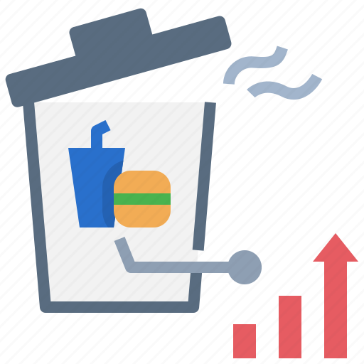 Food, waste, increase, methane, air, pollution, smelly icon - Download on Iconfinder