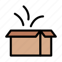 carton, package, delivery, parcel, box