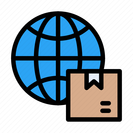 Global, logistics, delivery, parcel, online icon - Download on Iconfinder