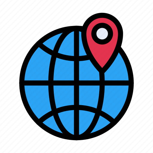 Map, location, global, world, online icon - Download on Iconfinder