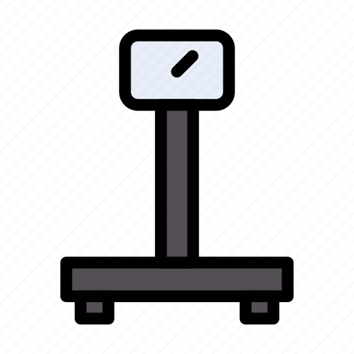 Weight, scale, meter, measure, shipping icon - Download on Iconfinder